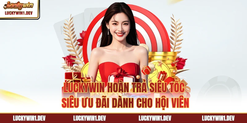 LuckyWin Hoàn Trả Siêu Tốc - Siêu Ưu Đãi Dành Cho Hội Viên