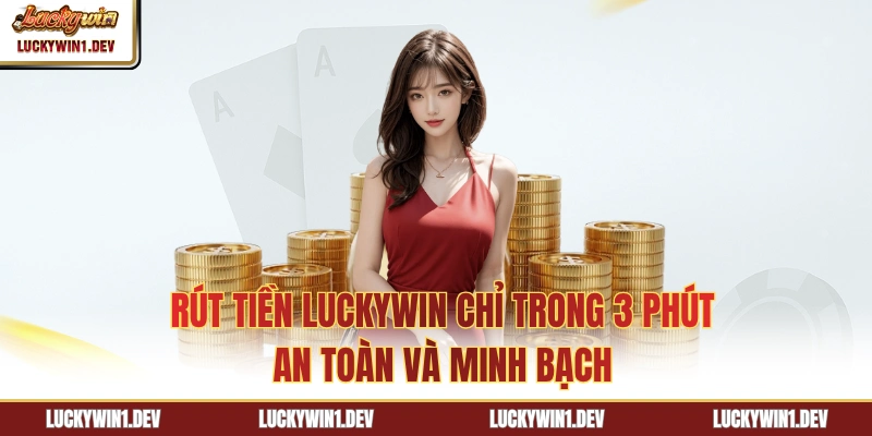 Rút Tiền LuckyWin Chỉ Trong 3 Phút An Toàn Và Minh Bạch